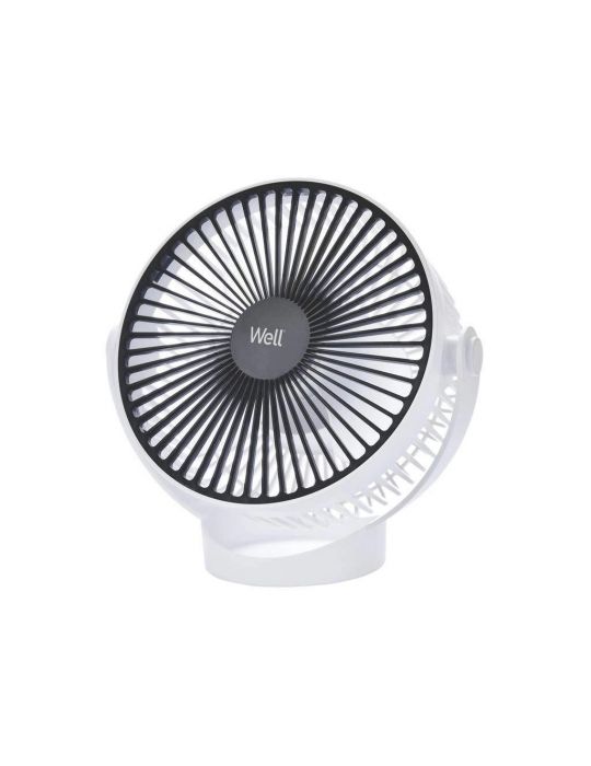 Ventilator de masa portabil Well Brisk, 18cm, acumulator WELL - 1