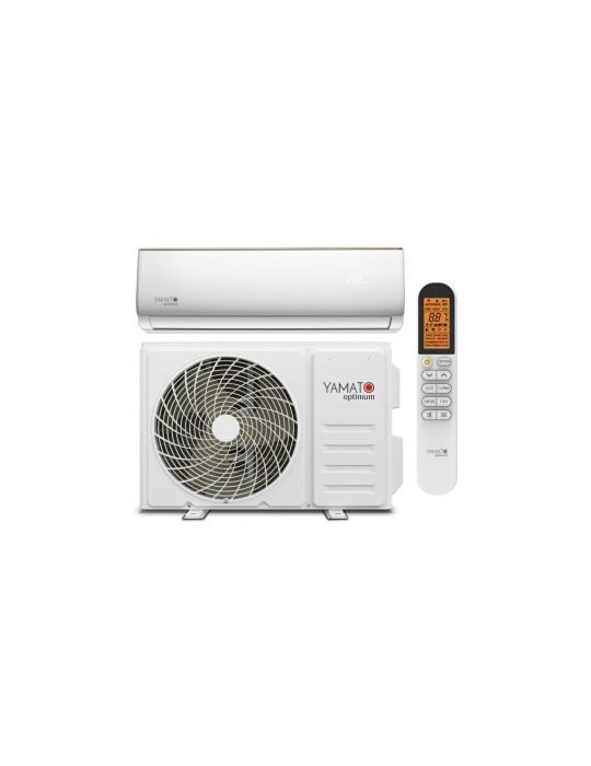 Aer conditionat Yamato Optimum YW09T2N, Gama 2025, 9000 BTU, Clasa A++/A+, Wi-Fi, Inverter, Golden Fin + Kit instalare inclus Ya